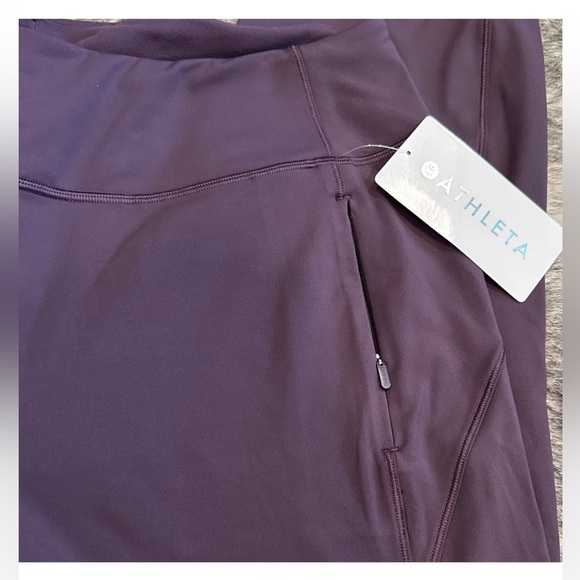 Athleta || Purple Active Leggings (XL) - Picture 2 of 5